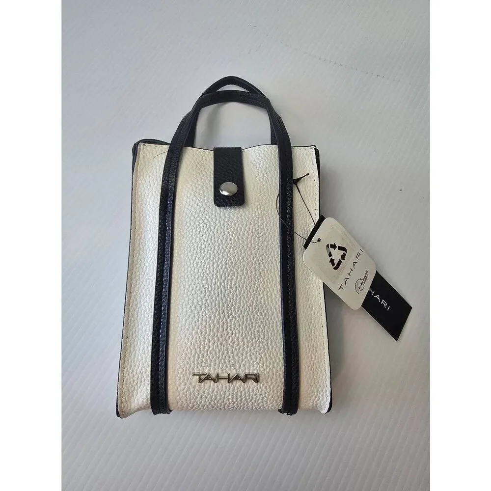 Tahari Micro On The Go Crossbody Bag New